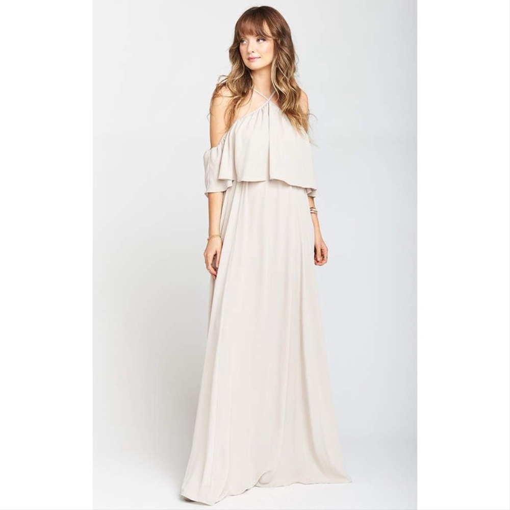 Show Me Your Mumu Rebecca Ruffle Maxi Dress